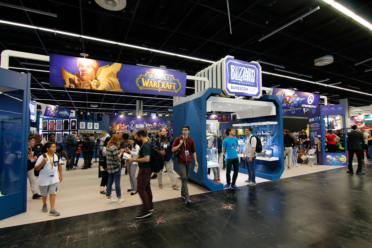 Blizzard Gear auf der gamescom