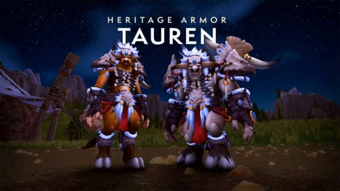 Heritage Armor Tauren