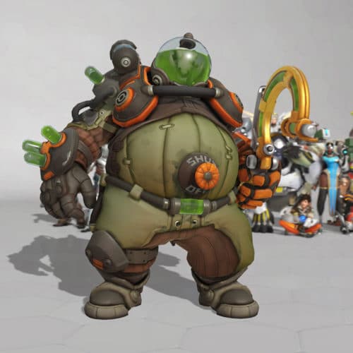 Overwatch Anniversary Event 2019 Skin - Roadhog Toxic