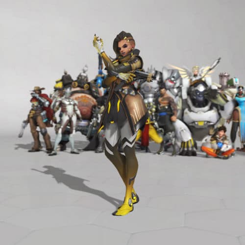 Overwatch Anniversary Event 2019 Skin - Sombra Oro