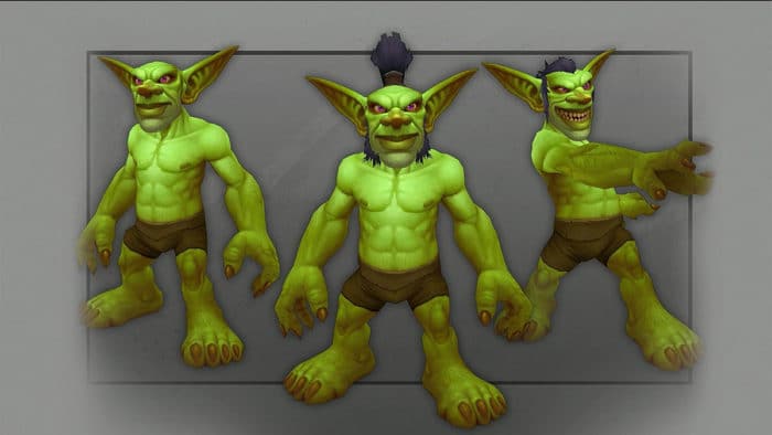 Neues männliches Charaktermodell (Goblins)