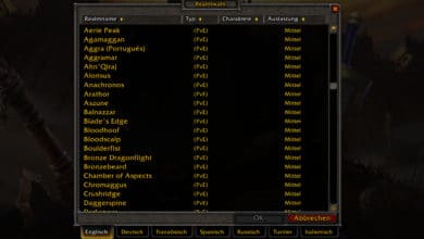 WoW Classic EU Realms