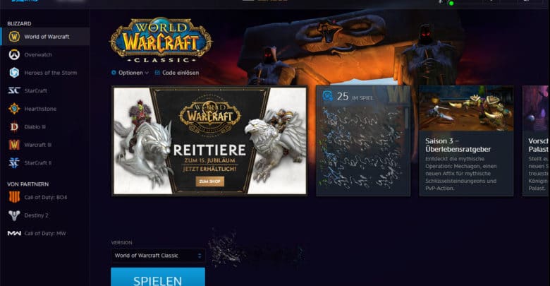 WoW Classic Launcher