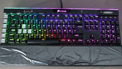 RGB bei der Corsair K95