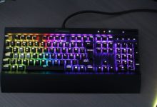 Corsair K70 RGB Beleuchtung