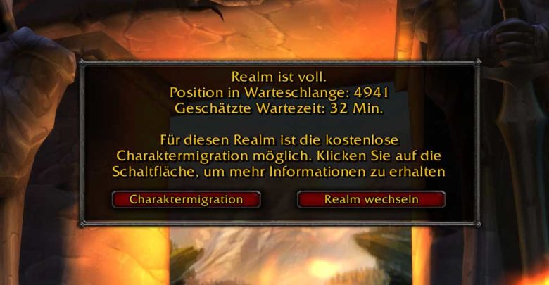 Warteschlange auf Lucifron