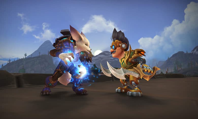Vulpera und Mechagnome